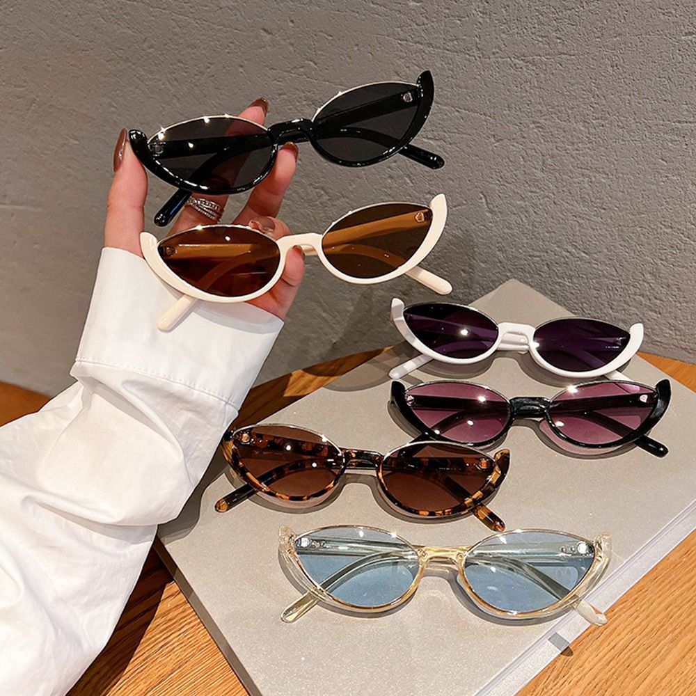 Sunglasses Cat Eye - Óculos de Sol Vintage Pequenos para