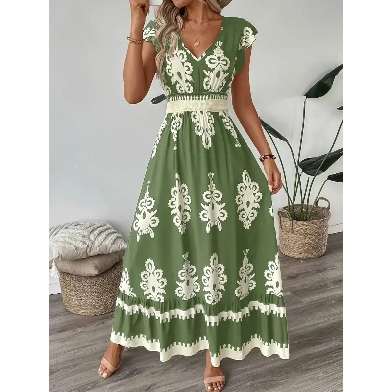 Romper Floral Print - Plus size nova moda feminina floral