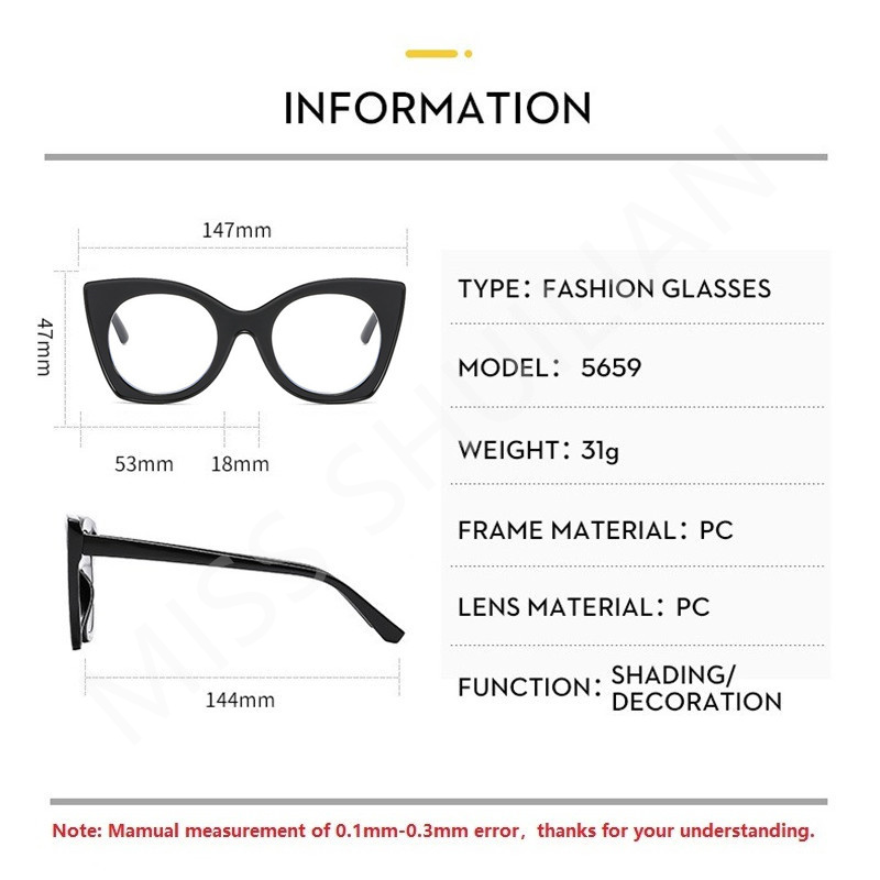 Novas Tendências de Óculos Fem - Sunglasses Cat Eye avaliação e preço