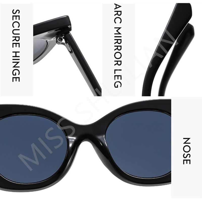 Novas Tendências de Óculos Fem - Sunglasses Cat Eye avaliação e preço