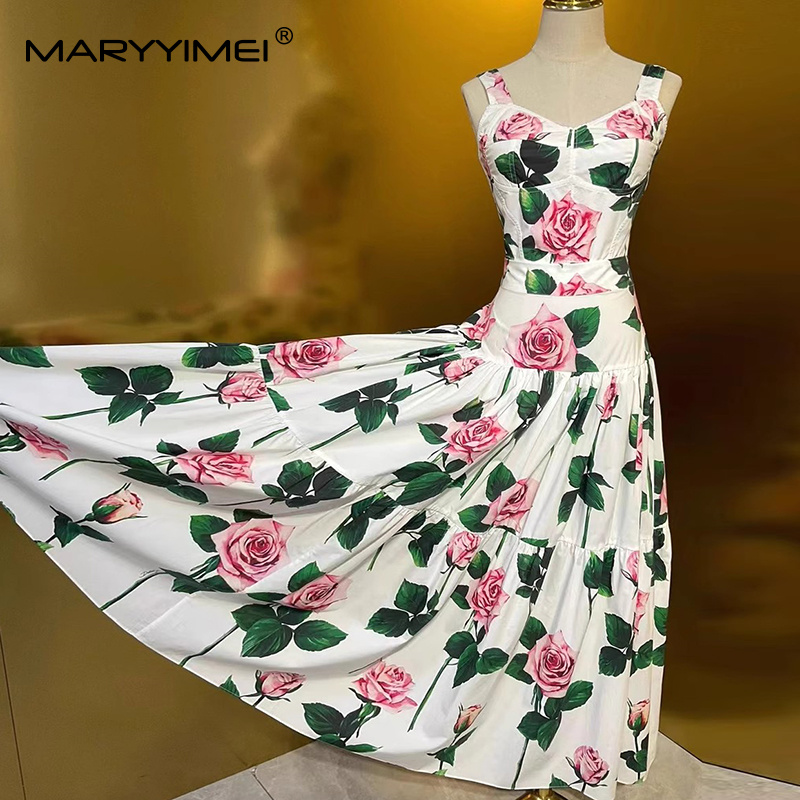 MARYYIMEI Conjunto de Moda com - Romper Floral Print avaliação e preço